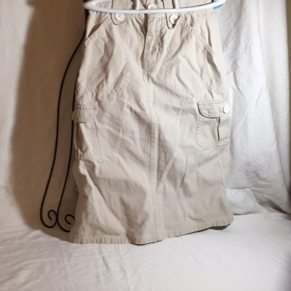Girls khaki skirt